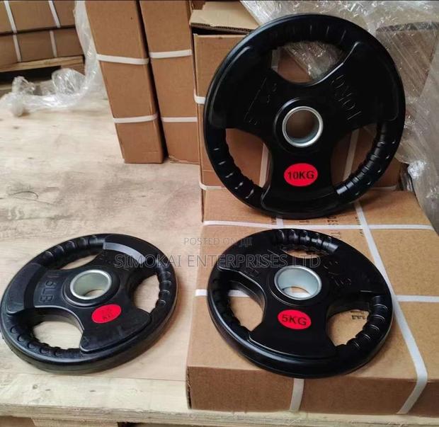 Standard Barbell Olympic Barbell Weights - main view