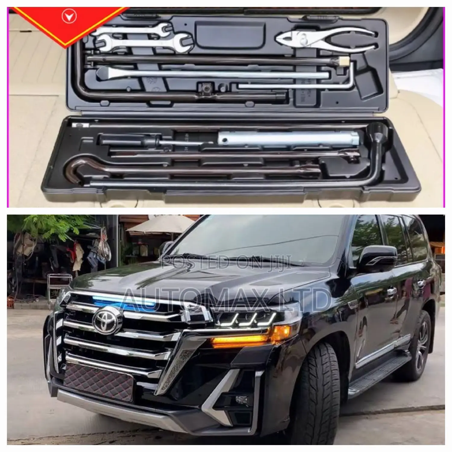 Original Toolkit for Toyota Land Cruiser, V8. Fj200 Series
