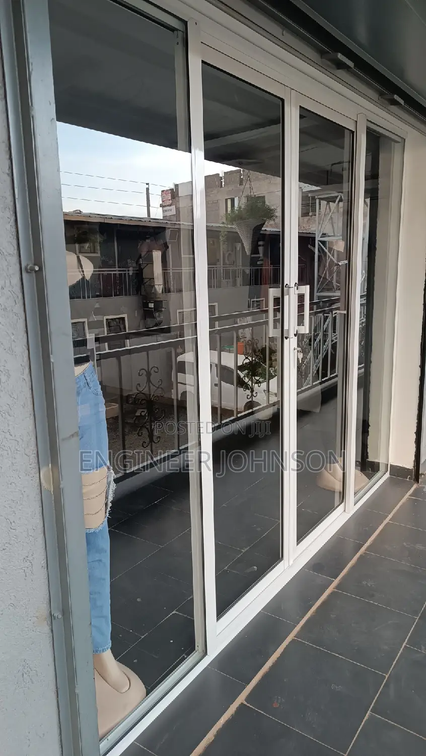 Shop Front Glass Door