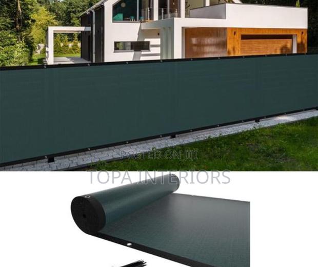 Front Garden Balcony Privacy Screen and Dust Trap Fence - main view