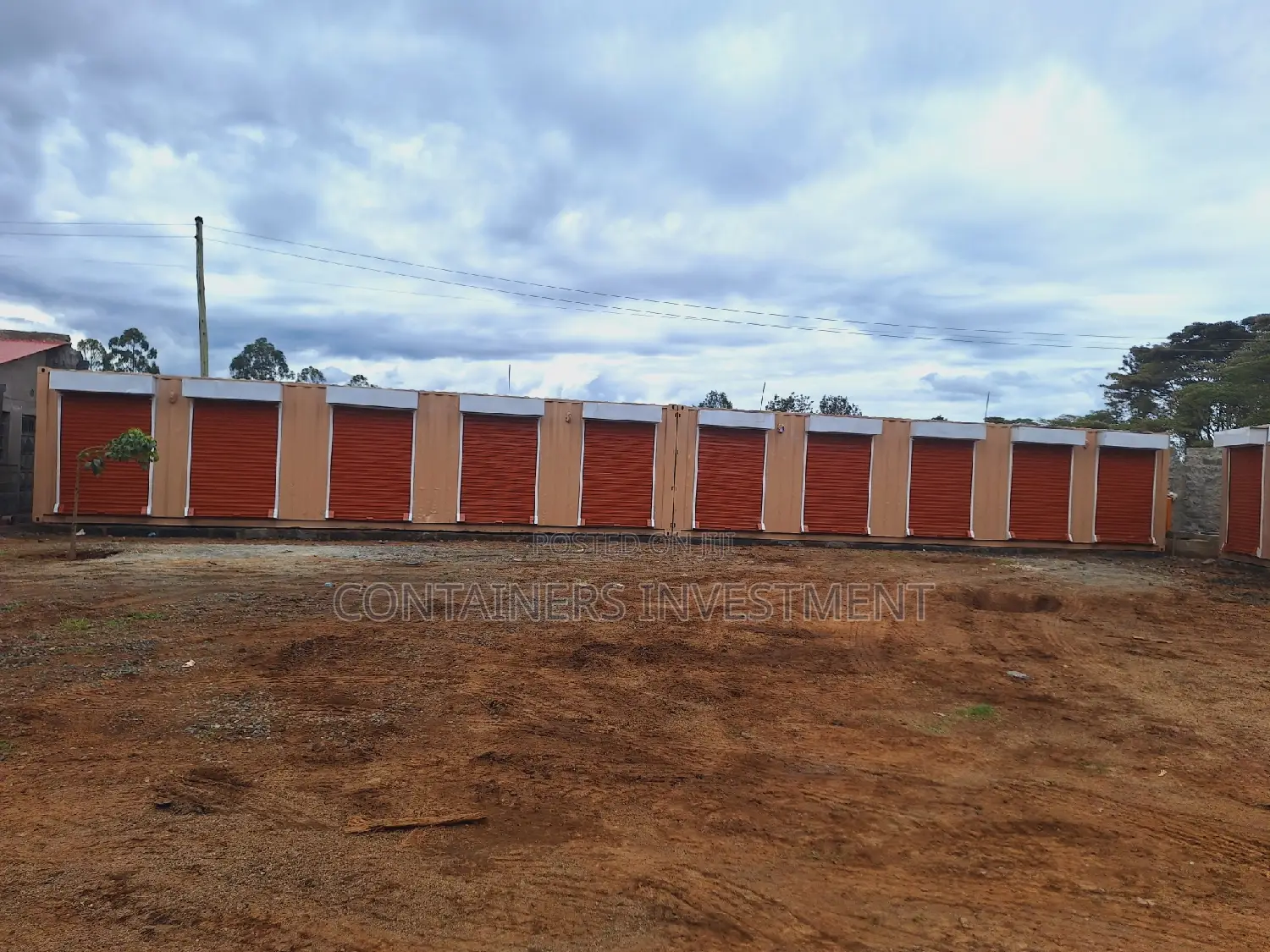 40ft Container Units Into Container Stalls