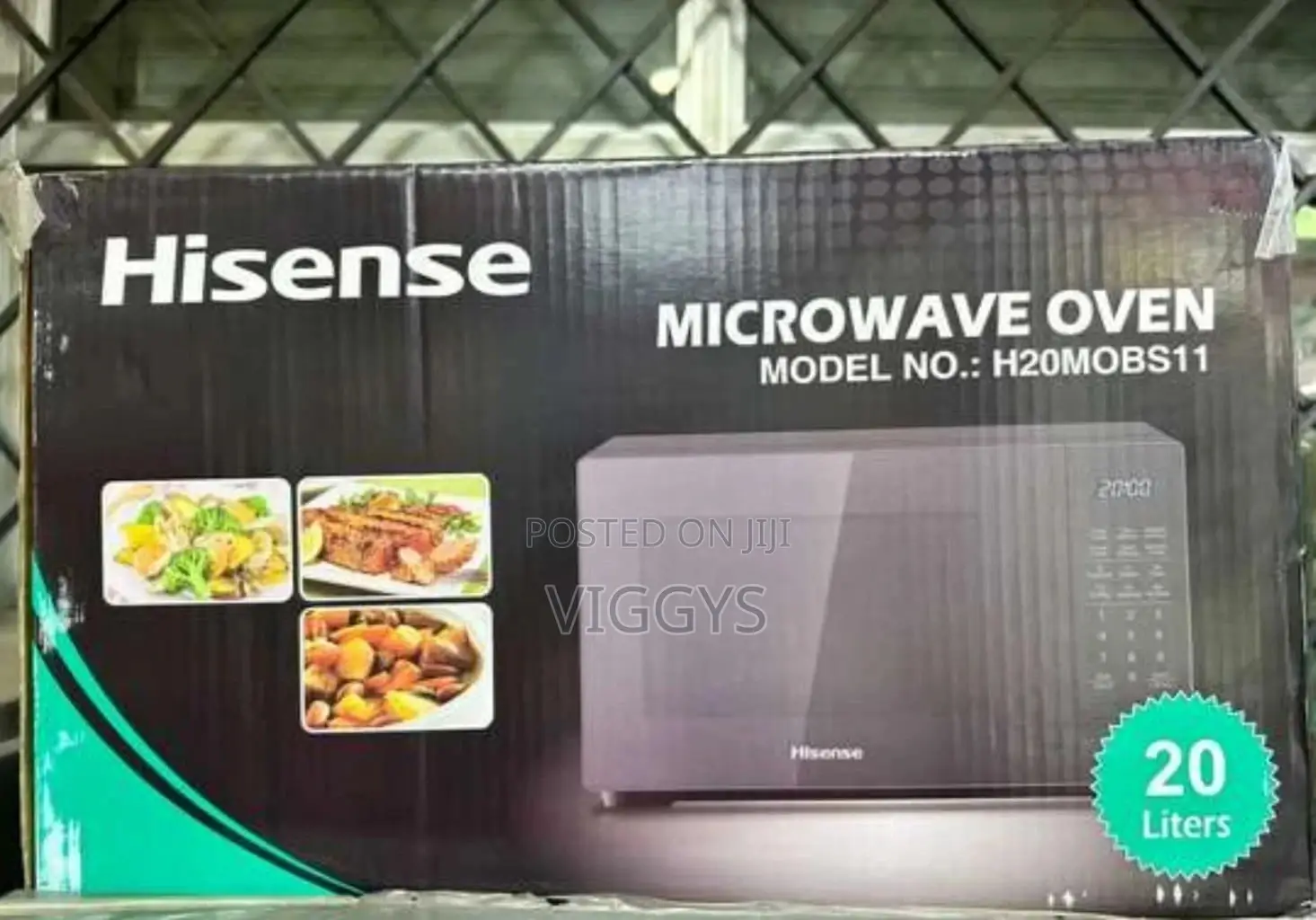 Original Hisense Black Microwave