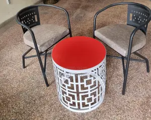 High-Quality Laser Cut Powdercoated Balcony Set.