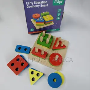 4 Column Educational Geometry for Kids