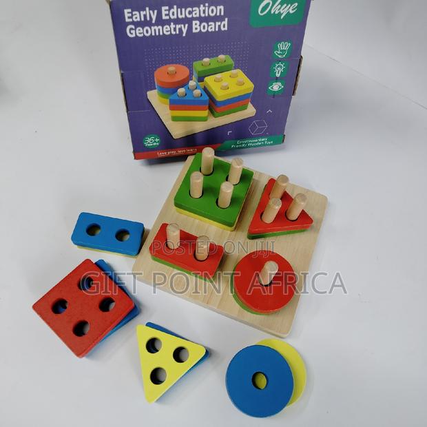 4 Column Educational Geometry for Kids - main view