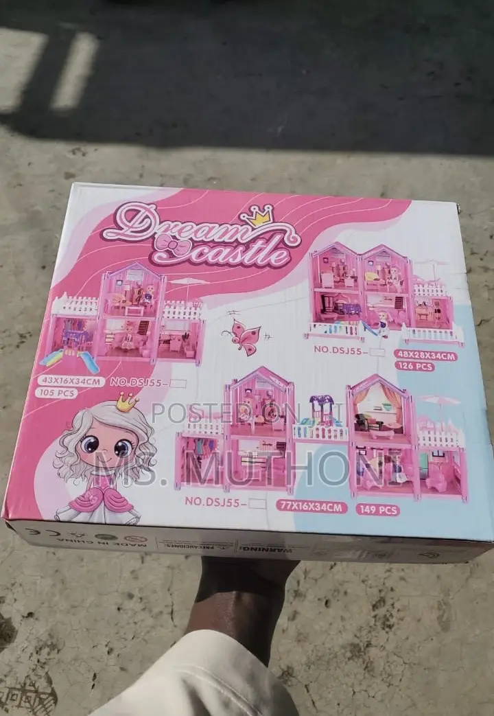 Doll House* 162 PCS  *Size* 48 *28 *48