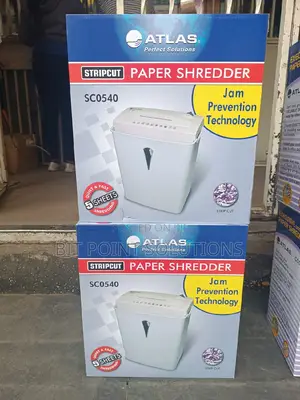 Atlas 5 Sheets Shredder Sc0540 // Atlas Sc0540 5sheets