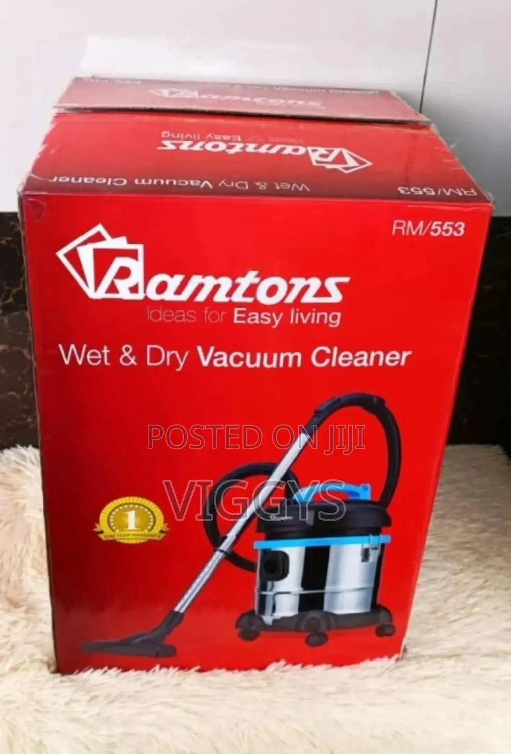 Classic Ramtom Vacuum Cleaner Dry and Wet