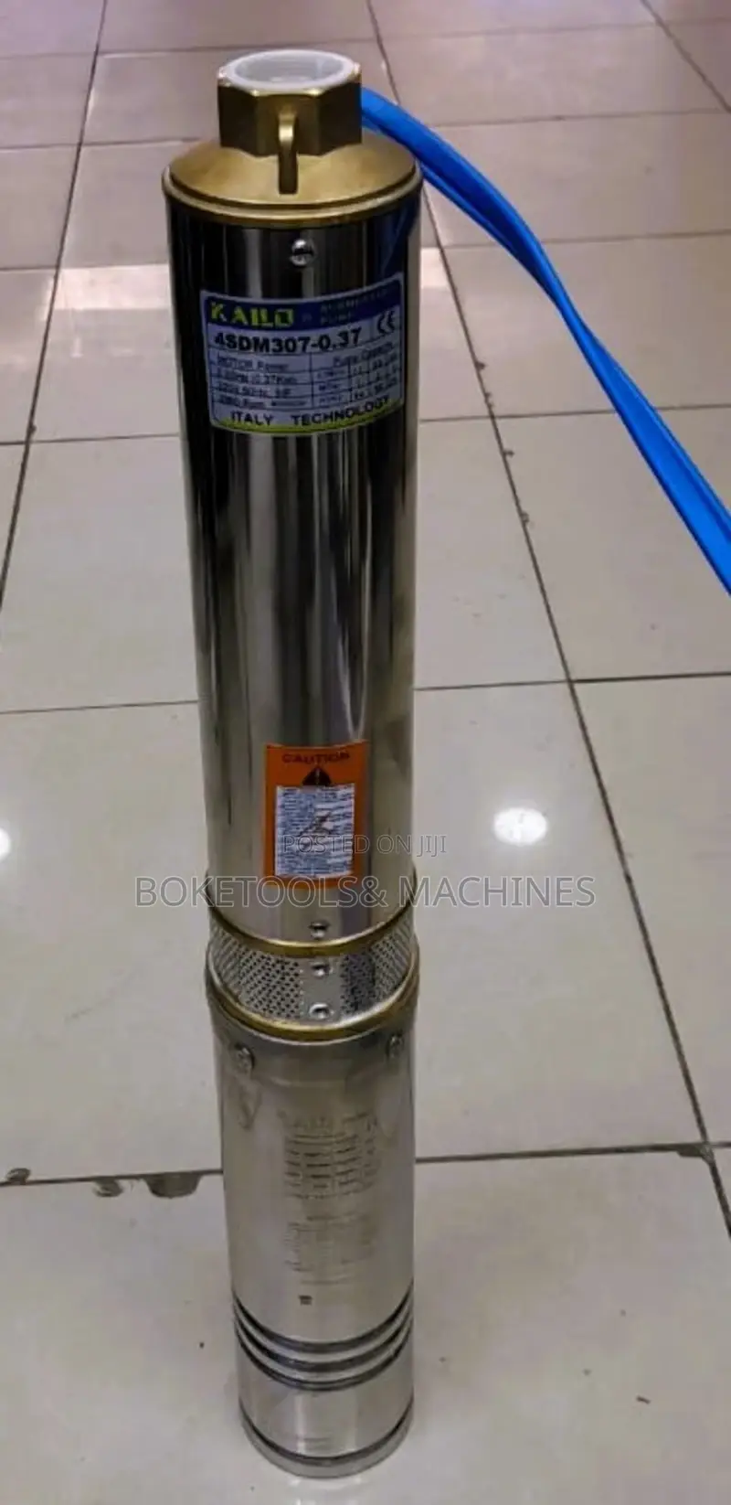 Kailo 1.0HP 60M Submersible Electric Pump