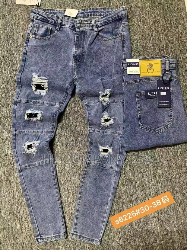 Designer Slim Fit JeansSizes:30,31,32,33,34,36,38 - thumbnail 3