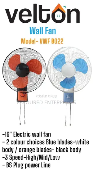 VELTON 16” Wall Cooling Fan