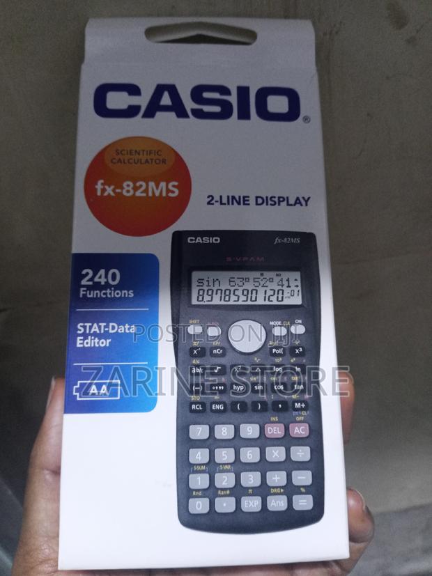 Scientific Calculator Fx-82ms 2 Line Display - main view