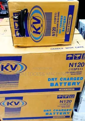 Kv N120 Dry Charged Battery 120ah