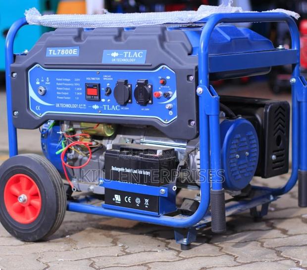 7.8kva Petrol Powered Generator Tlac Brand - thumbnail 2