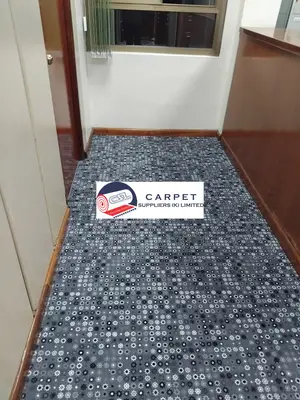 Grey Wall to Wall Carpet