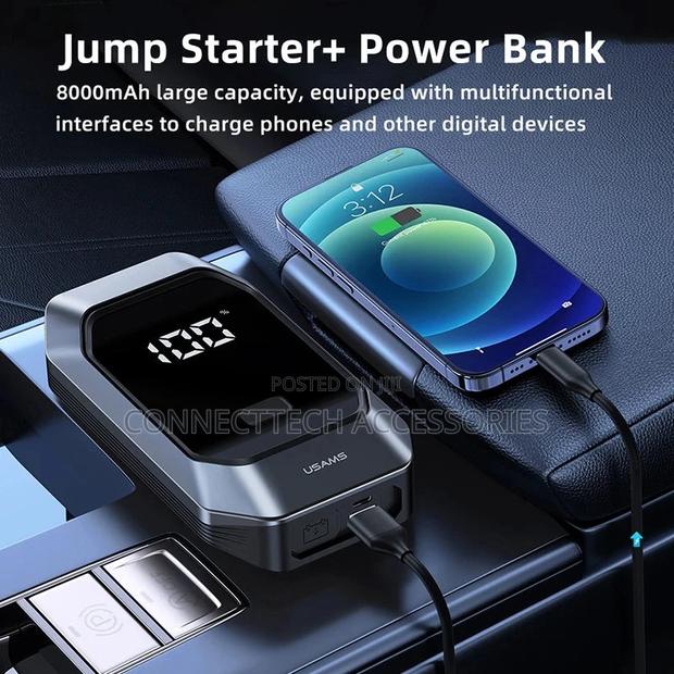 USAMS ZB284 Car Jump Starter - thumbnail 2