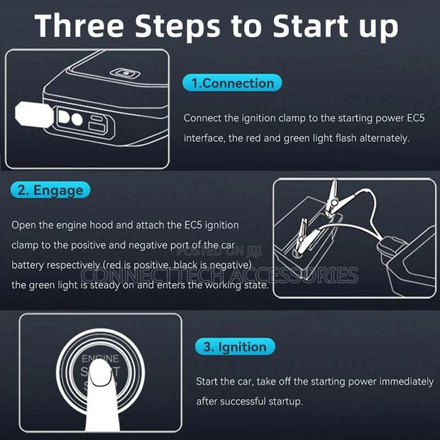 USAMS ZB284 Car Jump Starter - thumbnail 3