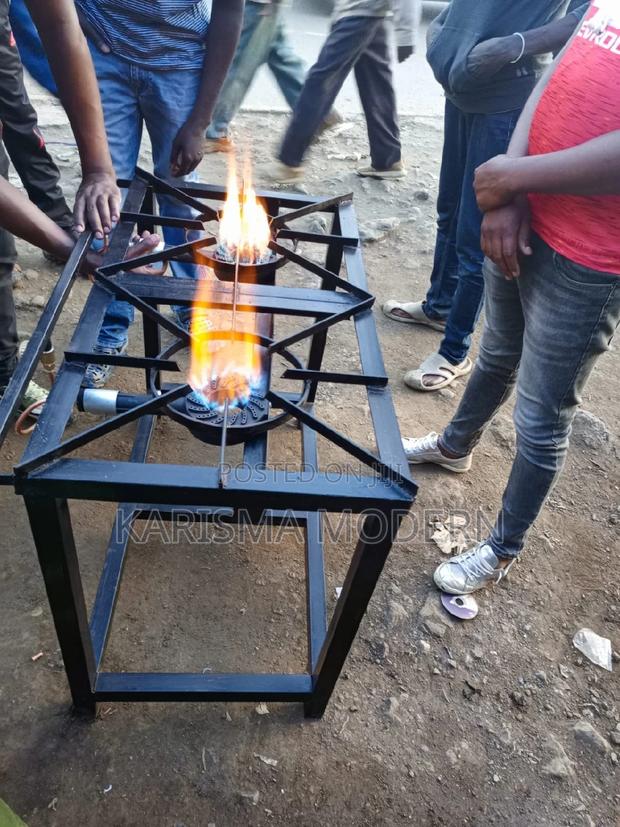 Heavy Duty Mild Steel 2 Burner - main view