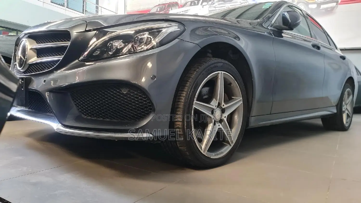 Mercedes-Benz C220 2016 Gray