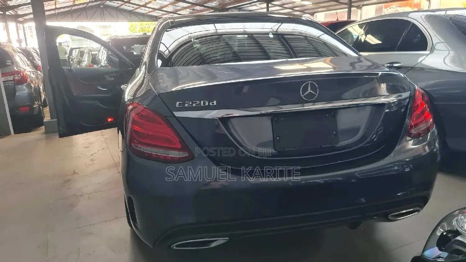 Mercedes-Benz C220 2016 Gray