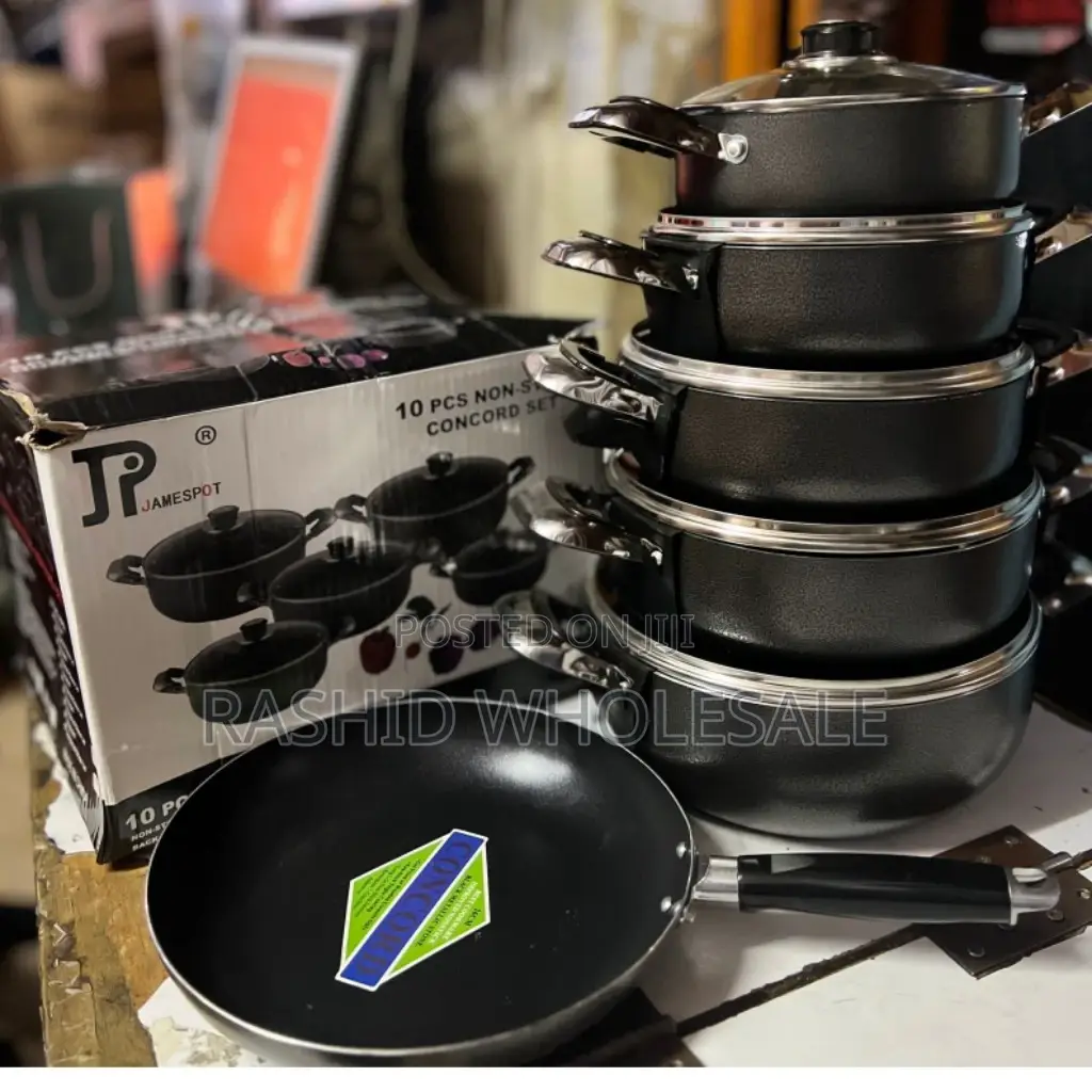 Jp10 Pieces Nonstick Cookware Set