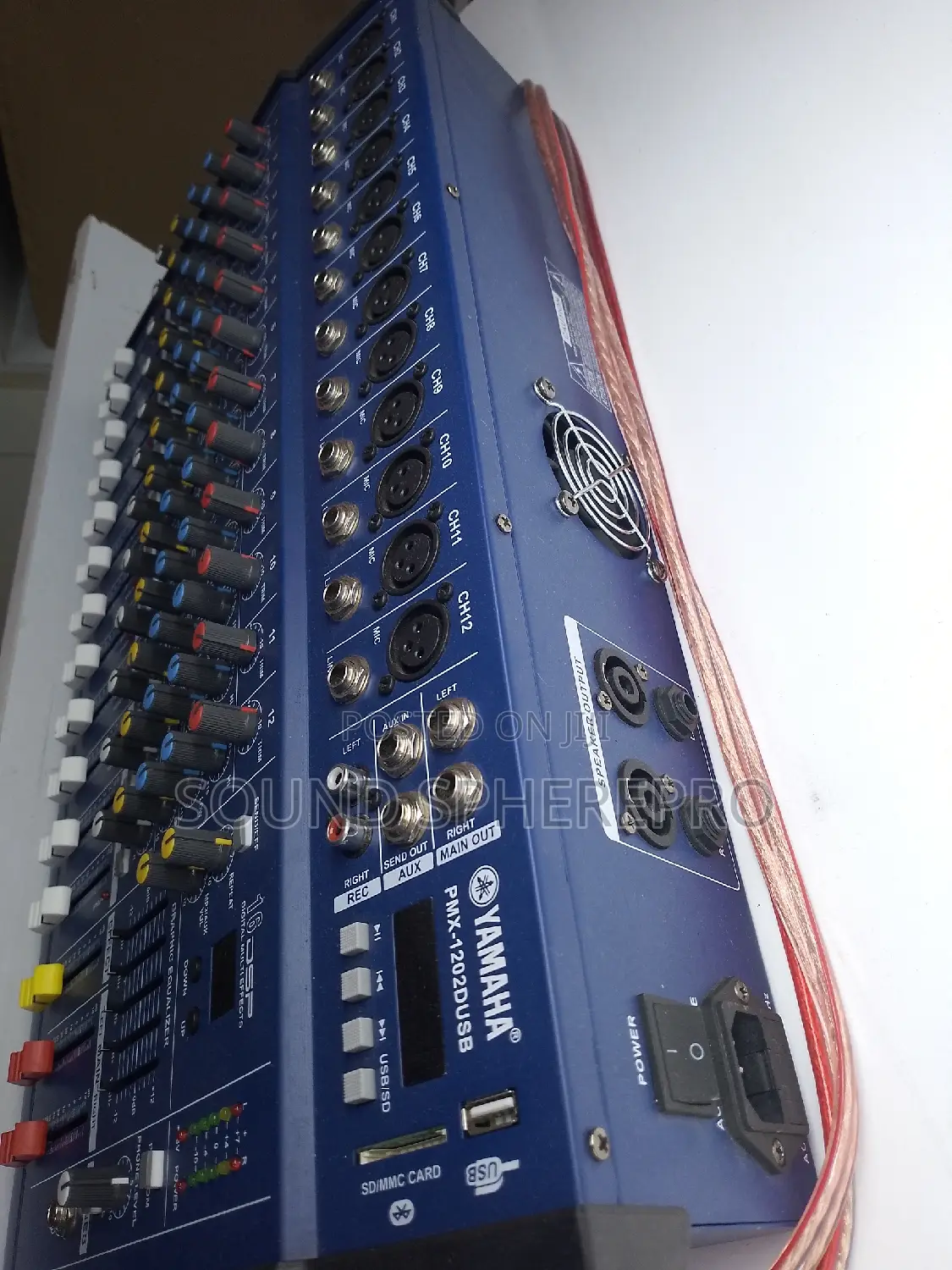 Ym 12 Channel Powered Mixer PMX 1202