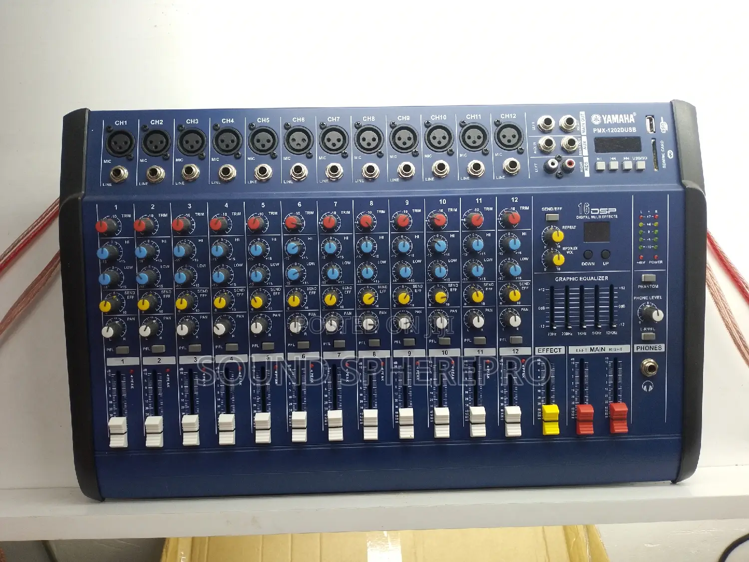 Ym 12 Channel Powered Mixer PMX 1202