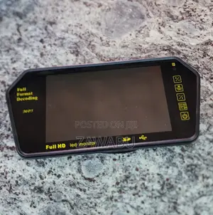 7 Inch Rear View Screen Monitor