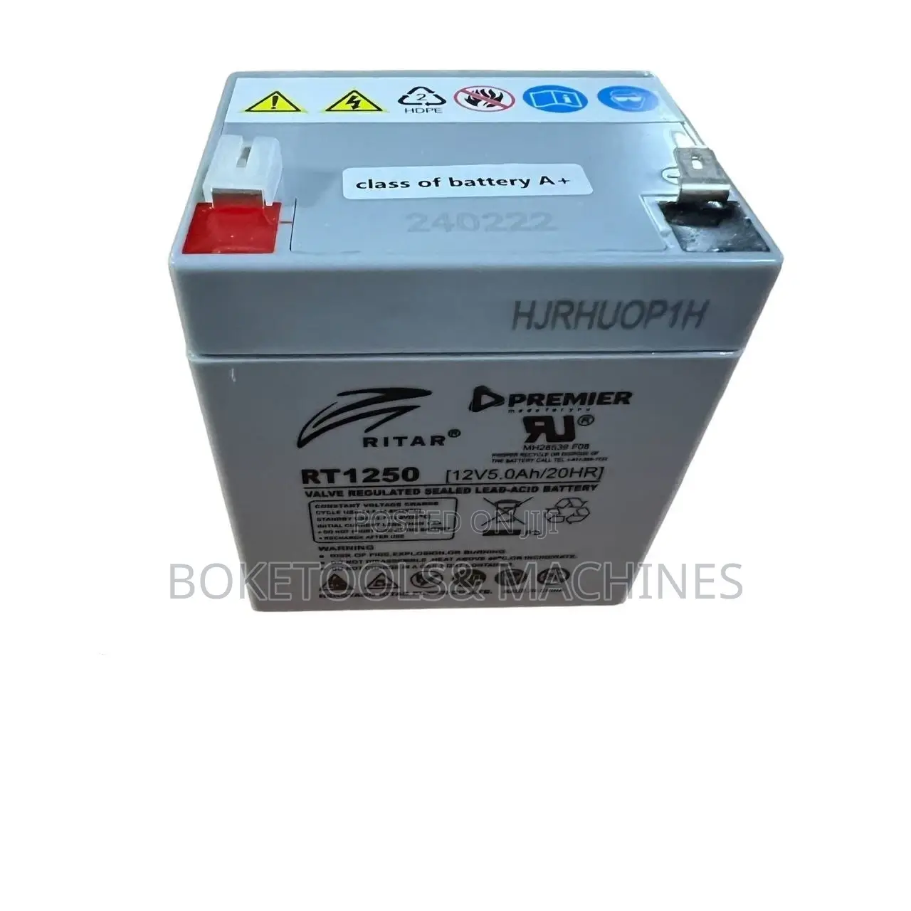Ritar Ups Backup Battery 12v 5ah