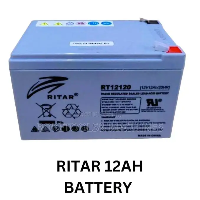 Ritar 12v 12ah Backup Solar Battery