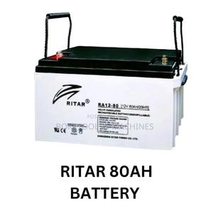 Ritar Original 12v 80ah Solar Battery - main view