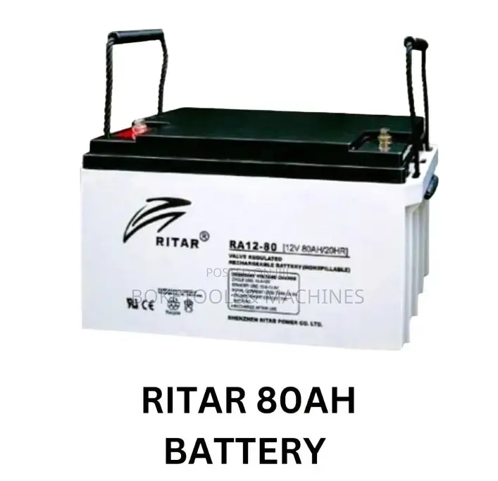 Ritar Original 12v 80ah Solar Battery