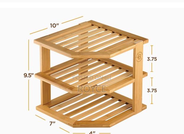 3tier Bamboo Storage Rack - thumbnail 4