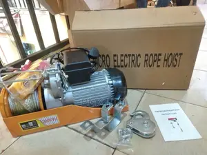 Reliable 30m Rope Electric Chain Hoist Machine