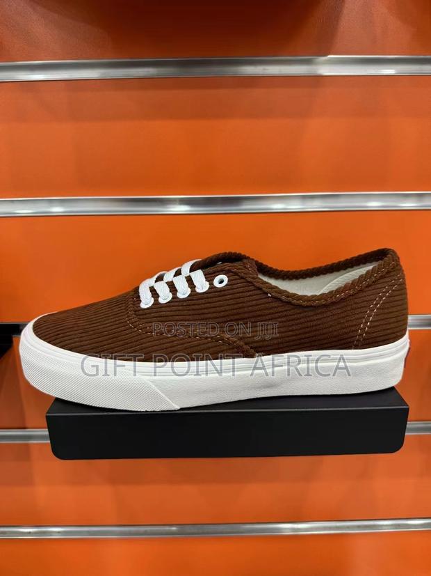 Brown Vans of the Wall Double Sole - main view