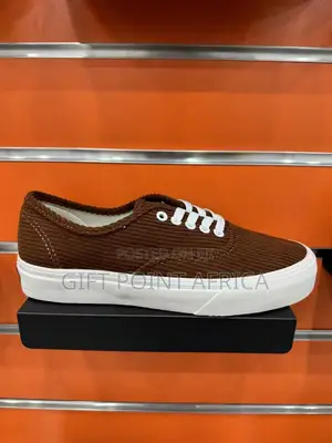 Brown Vans of the Wall Double Sole
