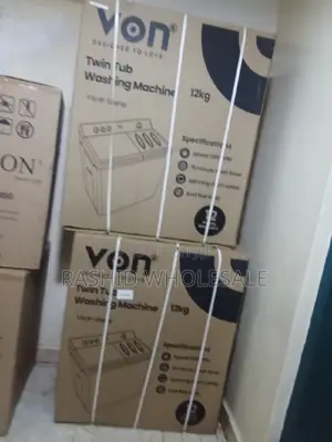 12kgs Von Twin Tub Washing Machine