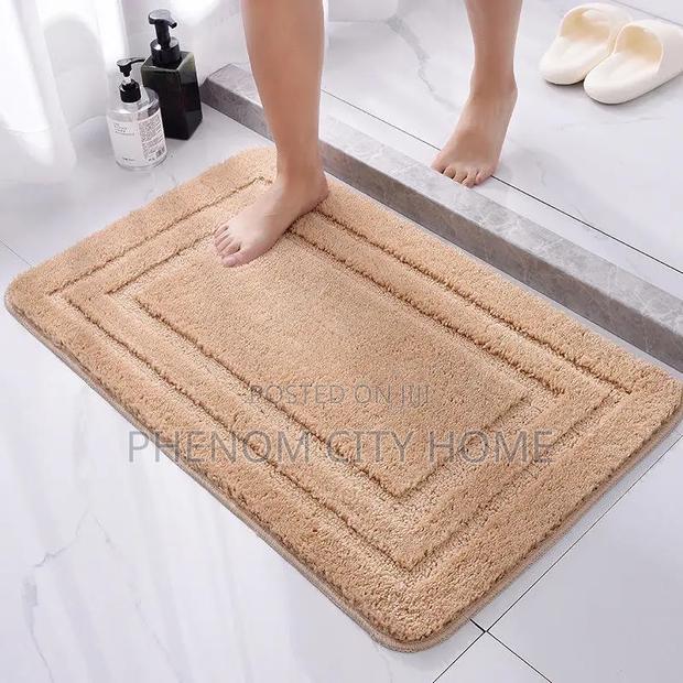 Flocking Micro Fiber Bathroom Mats - thumbnail 2