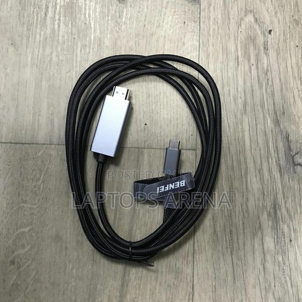Usb C to Hdmi 6ft Cable Woven Thunderbolt 3/4 Compatible