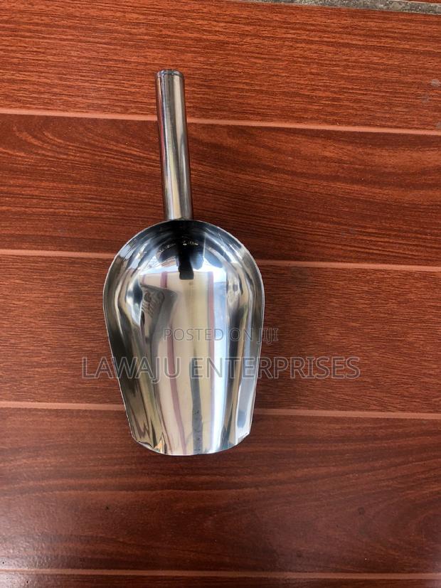 8 Inches Stainless Steel Cereal Scoop - main view