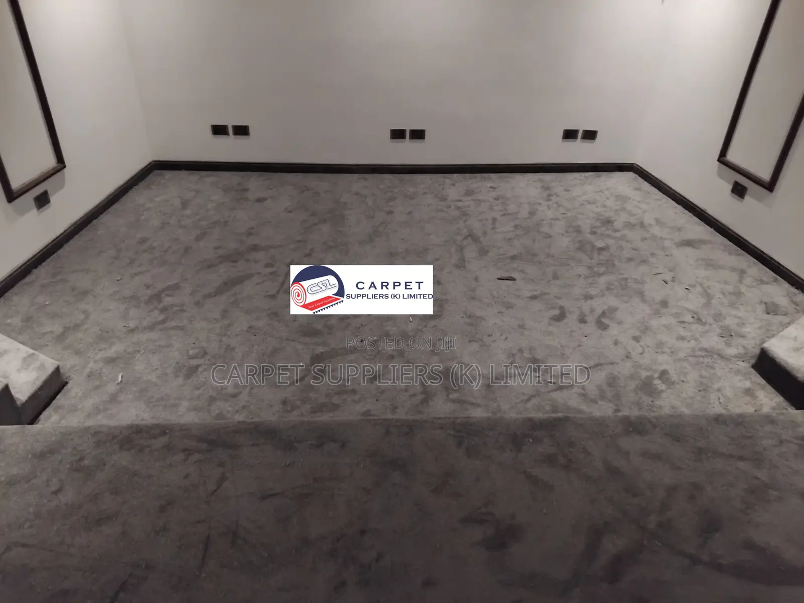 Grey Wall To Wall Carpet