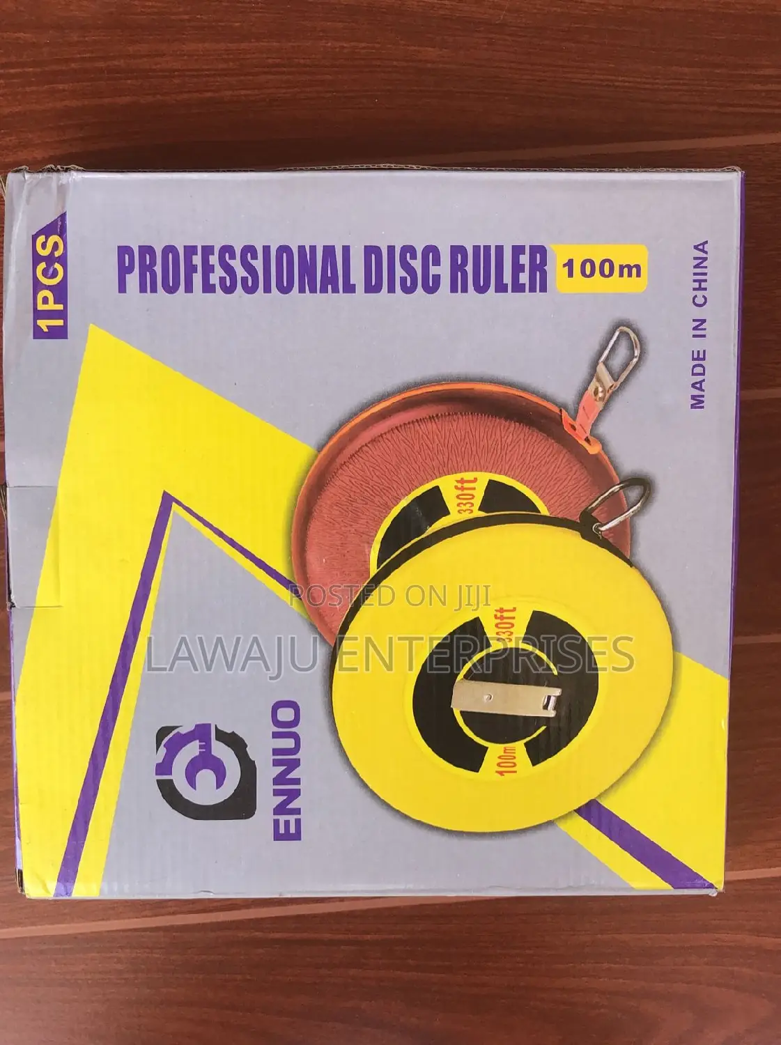 100 M Abrasion Disc Ruler