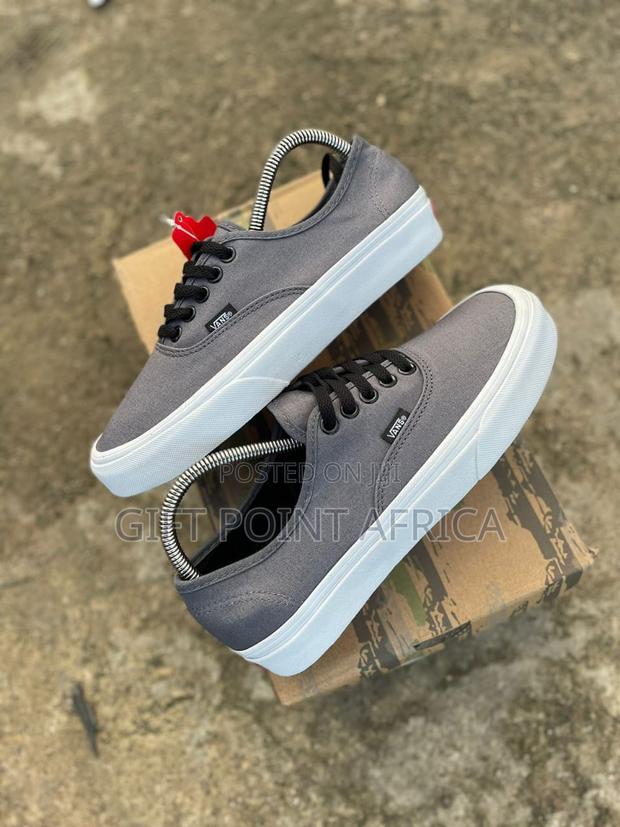 Gray Double Sole Vans Unisex - main view