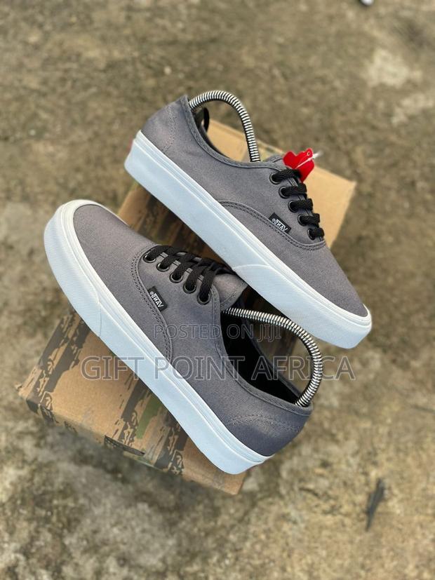 Gray Double Sole Vans Unisex - thumbnail 3