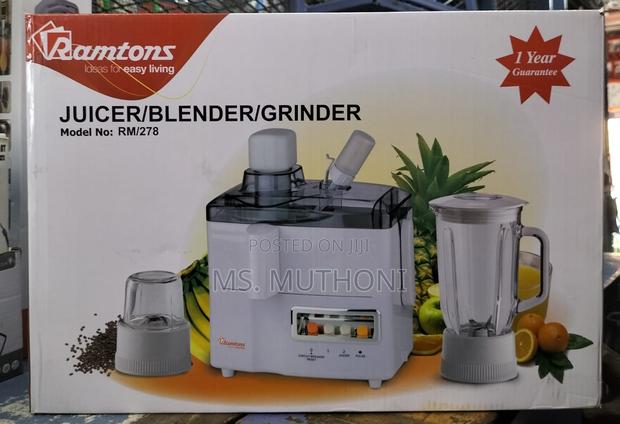 Rm278 Ramtons Juice/Blender/Grinder 500w 3 in 1 - main view