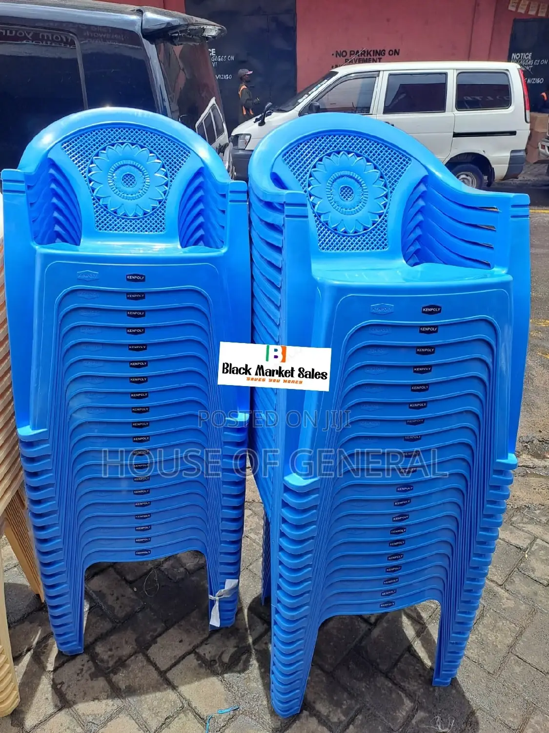 Strong and Stable Kenpoly Plastic Chair