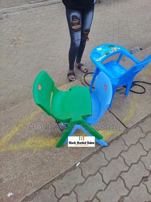 Armless Kids Plastic Chair - thumbnail 2