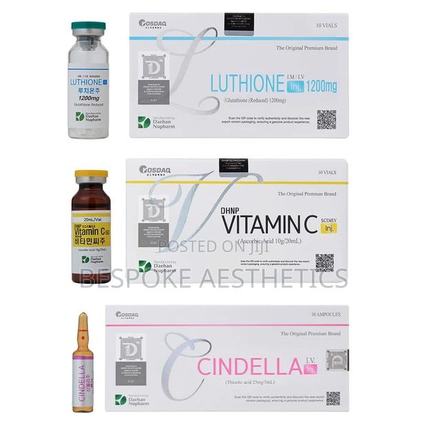 NEW Cindella 1200mg Glutathione Skin Whitening, Scar Removal