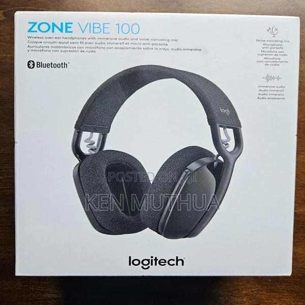 Logitech Zone Vibe 100 Wireless Headset - main view