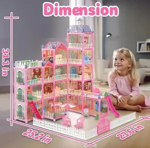 374pcs Doll House